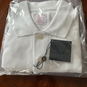 Brooks Brothers Classic Polo - L White